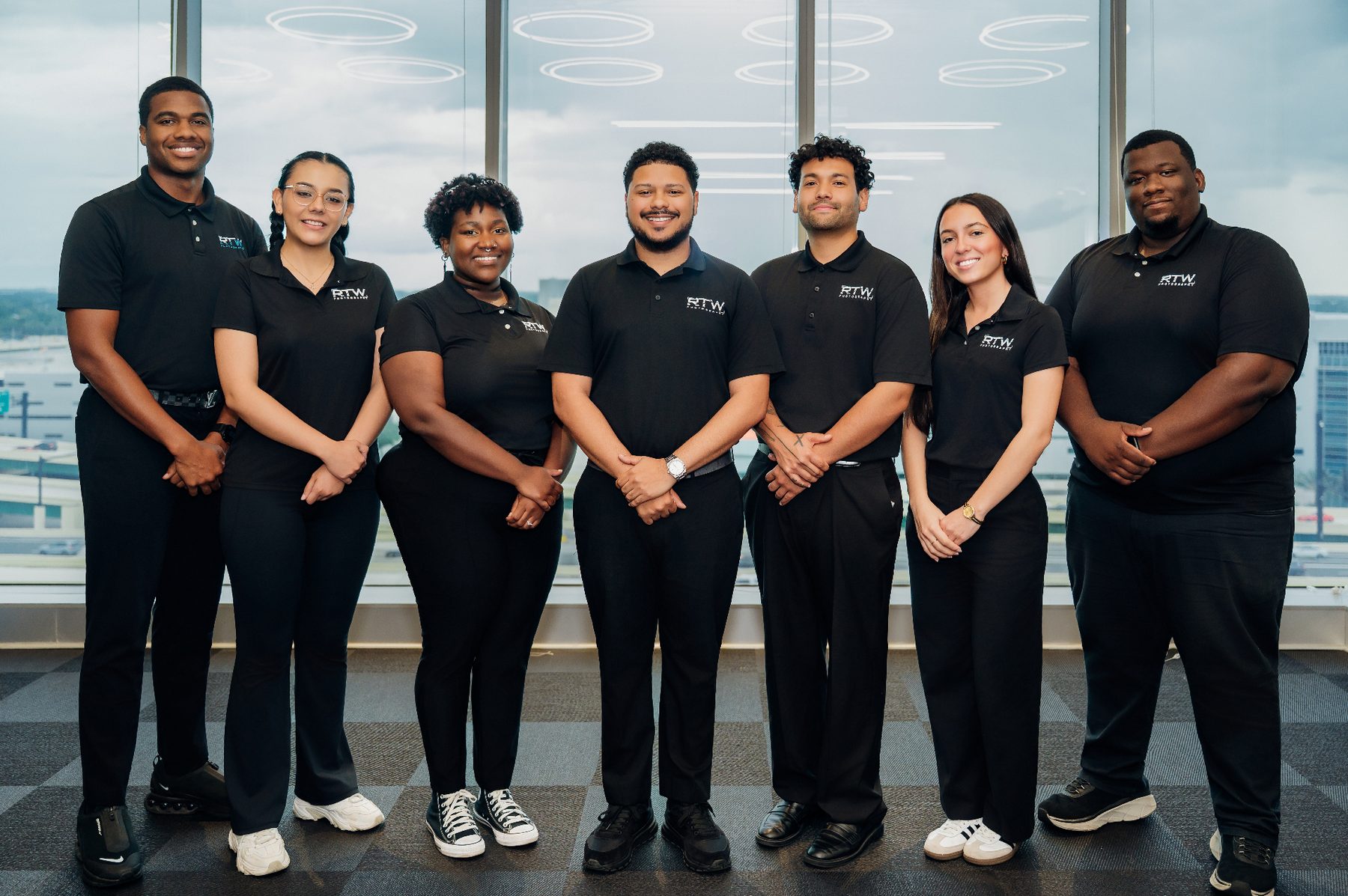 The RTW Photography team together at the Orlando headquarters